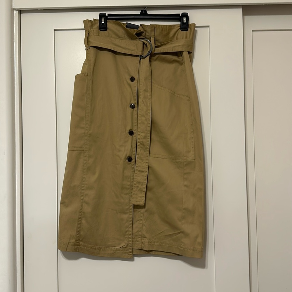 Banana Republic Paperbag MIDI Skirt NWT